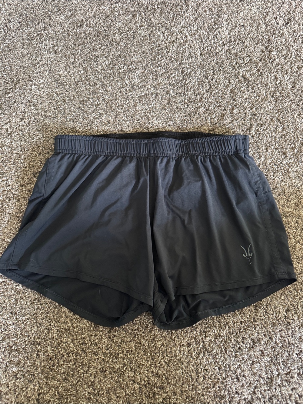 Ibex Sprongbock Athletic Running Shorts in Black